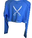 Shorty et Brassière bleu warriors fit, couleur bleu