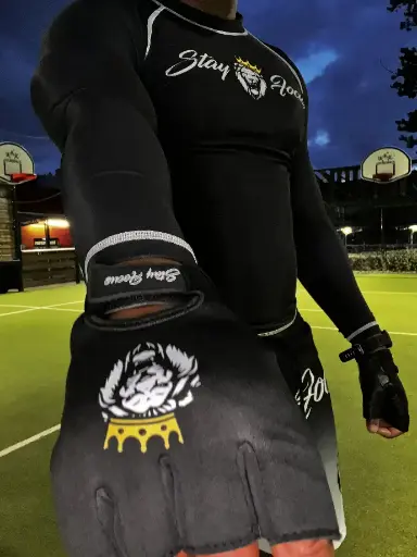 Training Warriors set, Black color